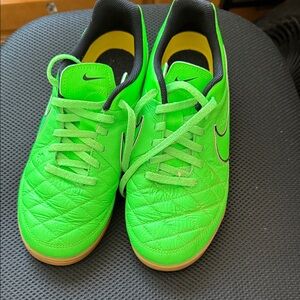 Nike Neon Green Athletic Shoes Kids Size 5 US